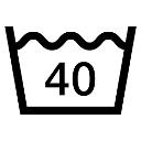 Machine wash 40°