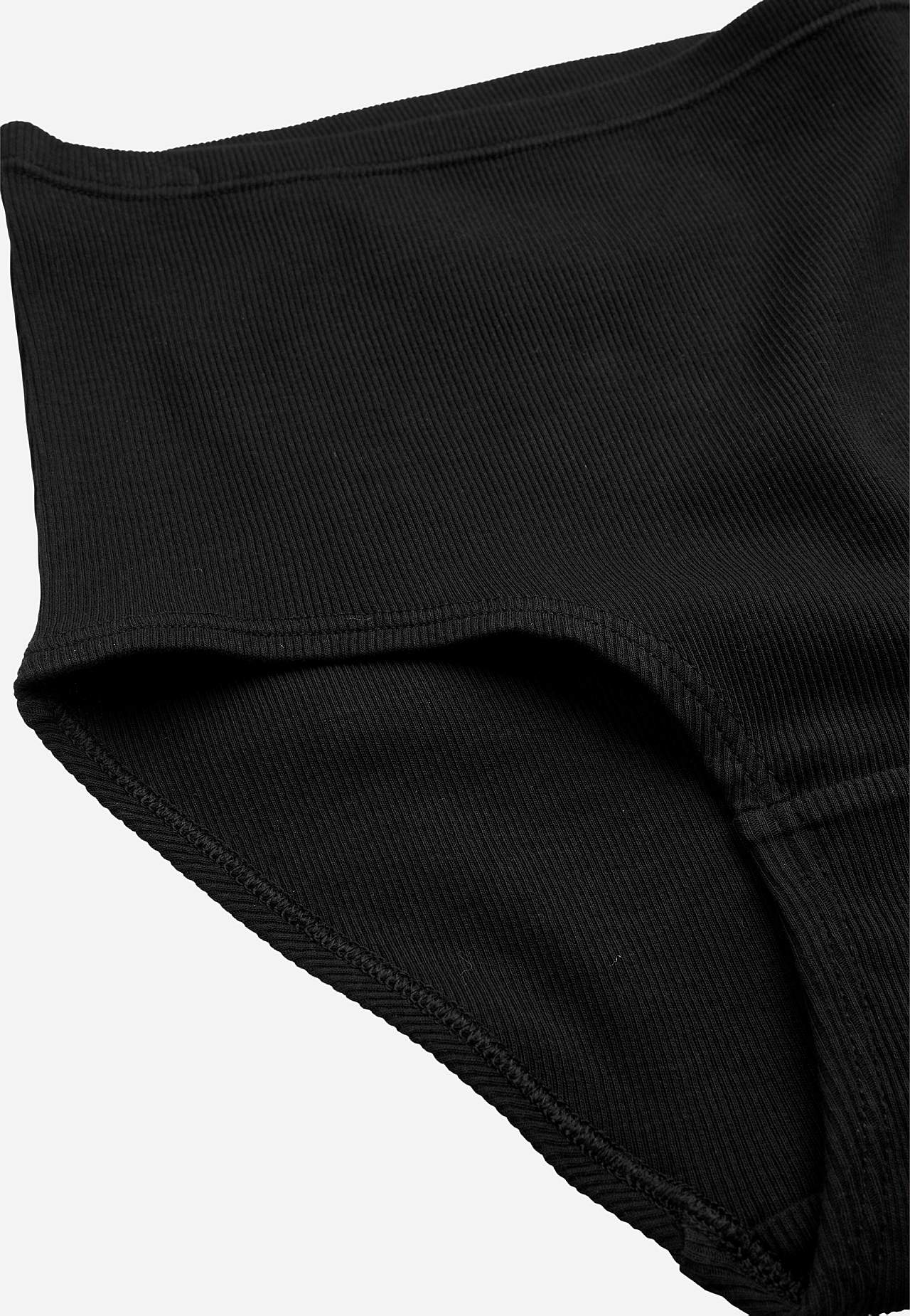 Ribbed women's briefs in cotton Lisa 6-pack