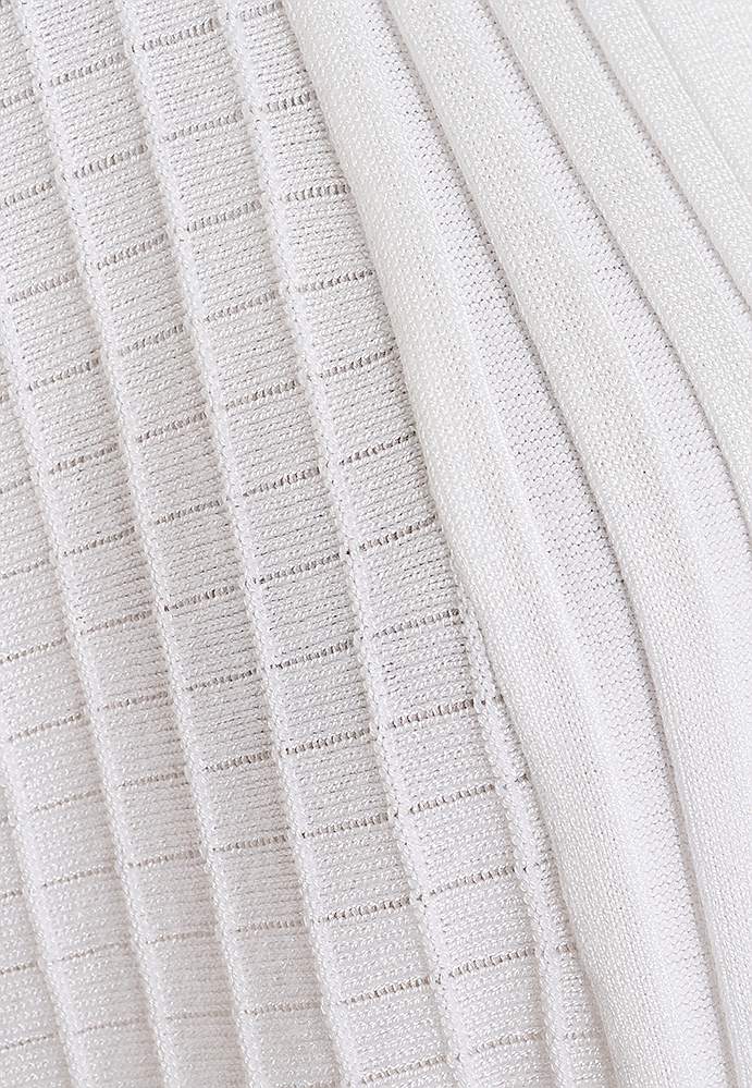 Ribbet, åpen cardigan
