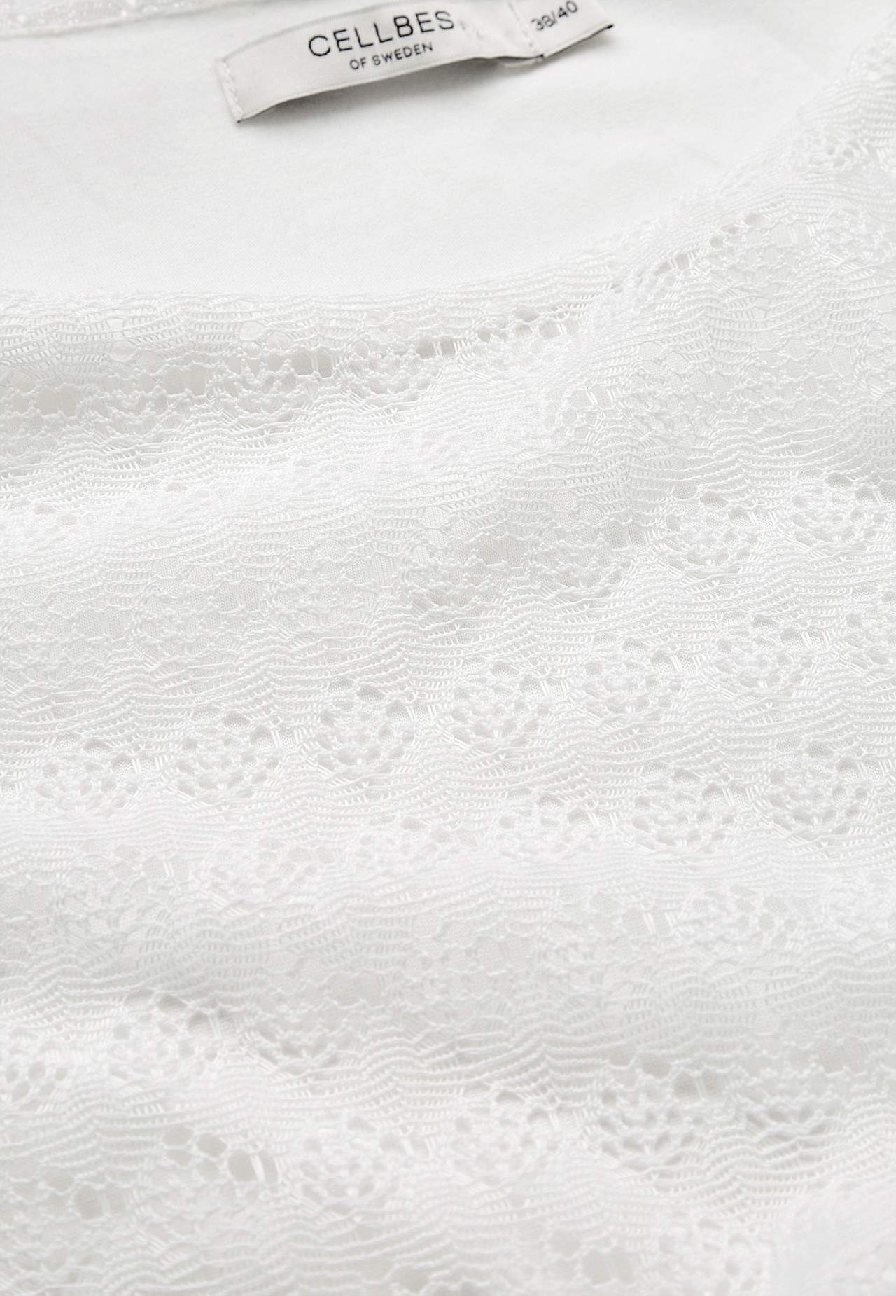 Jersey top with beautiful openwork