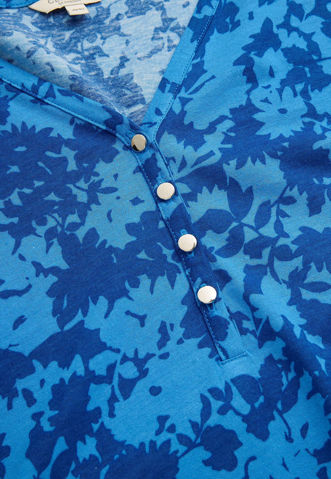 Jersey tuniq with v neckline