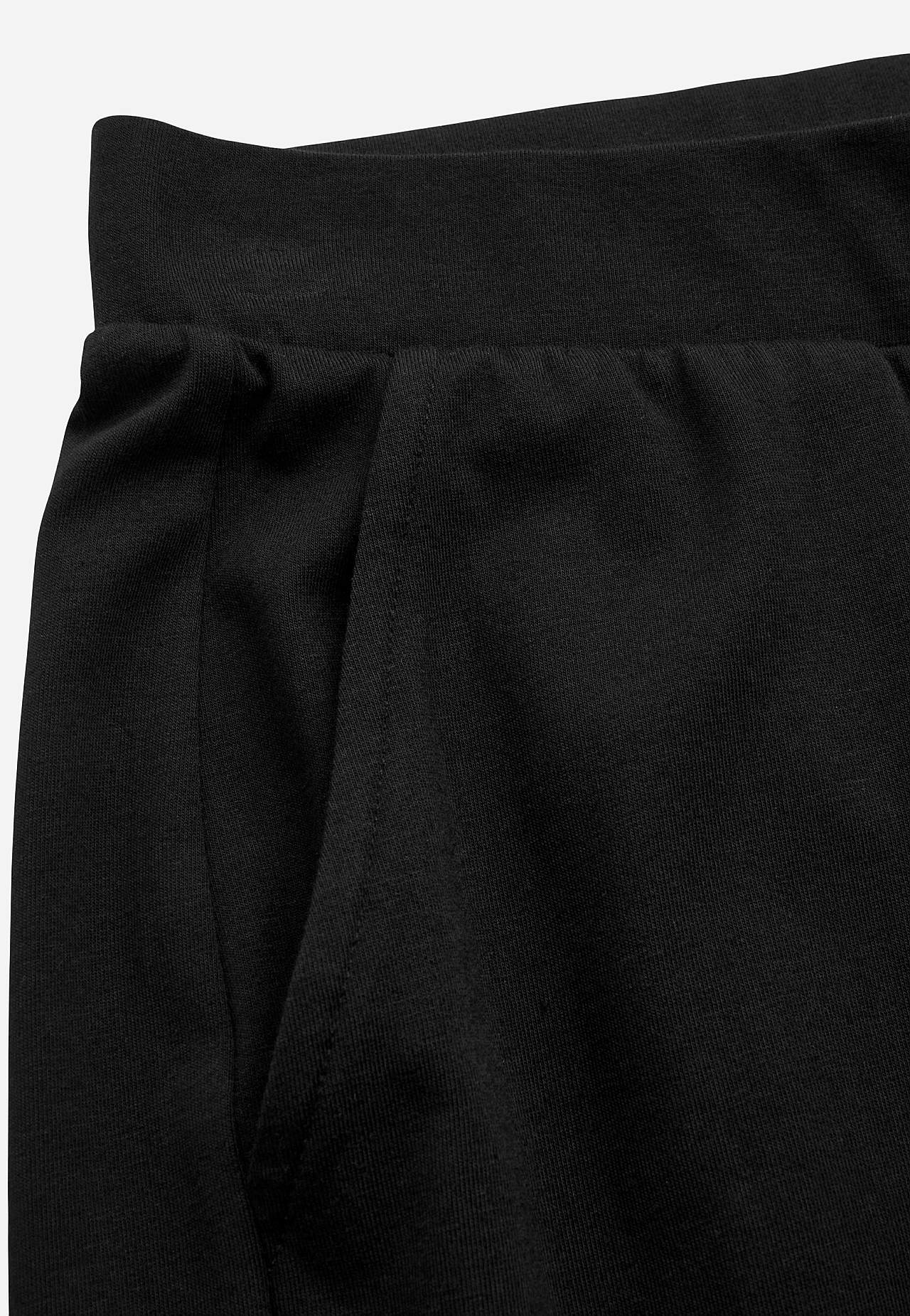 Jersey pants in soft cotton and modal blend