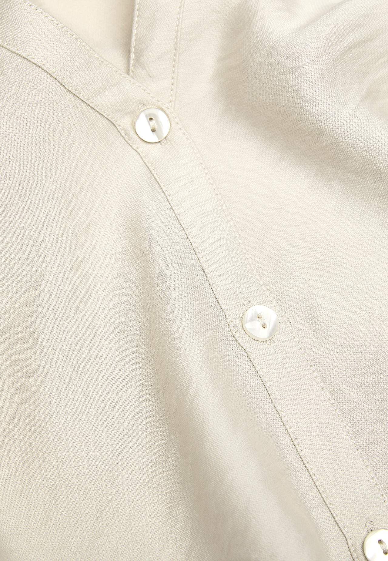 Woven blouse with buttons
