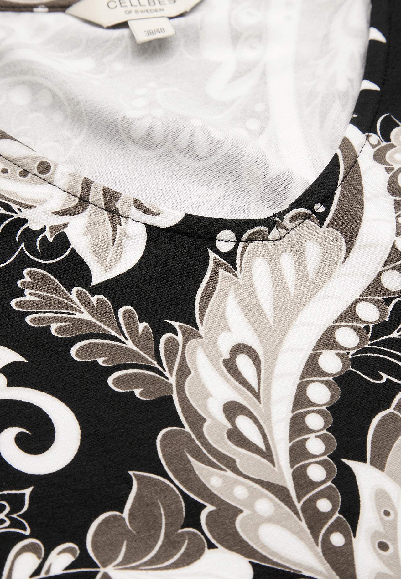 Jersey dress with overlap detail