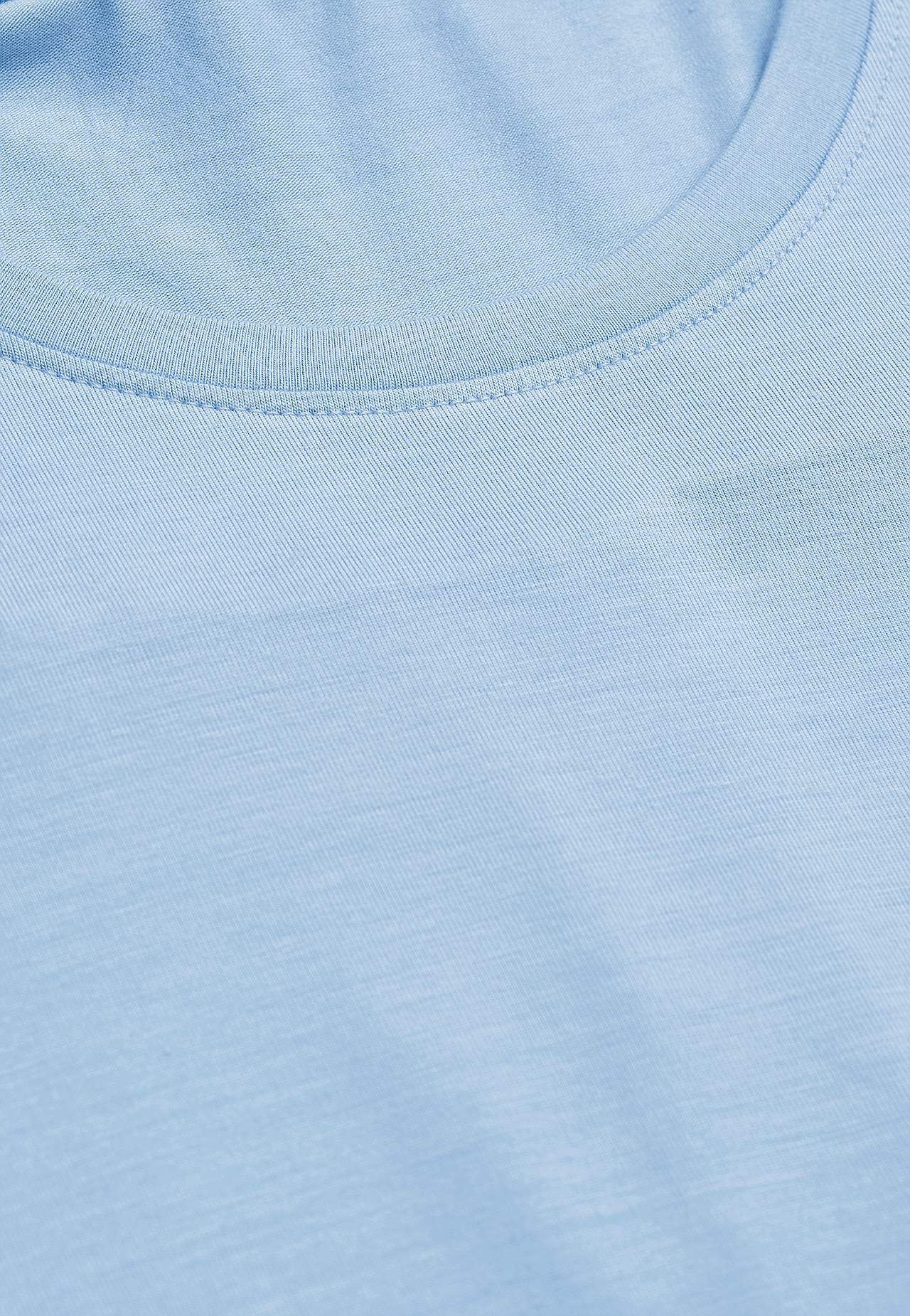 Jersey top with short sleeves