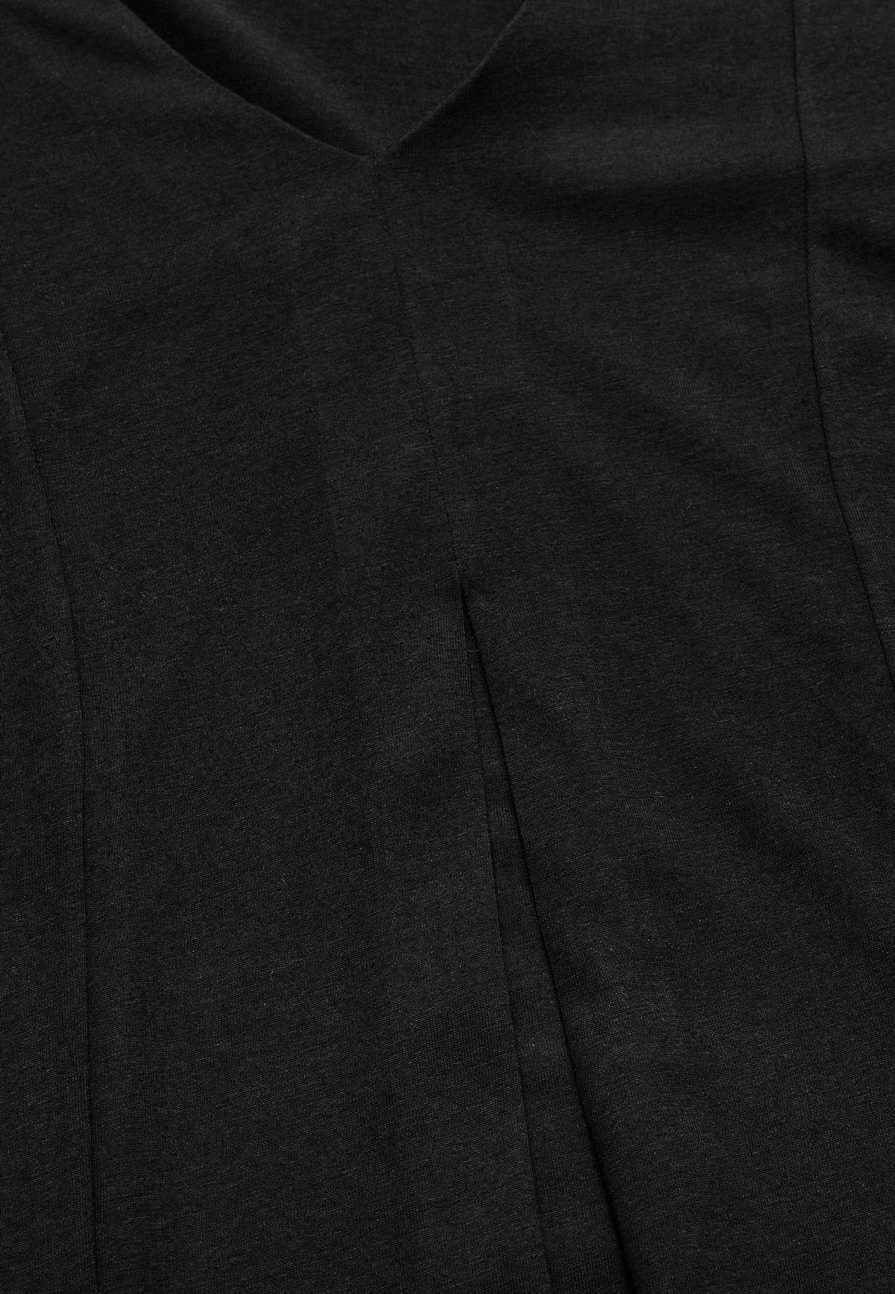 Jersey tuniq with crease detail