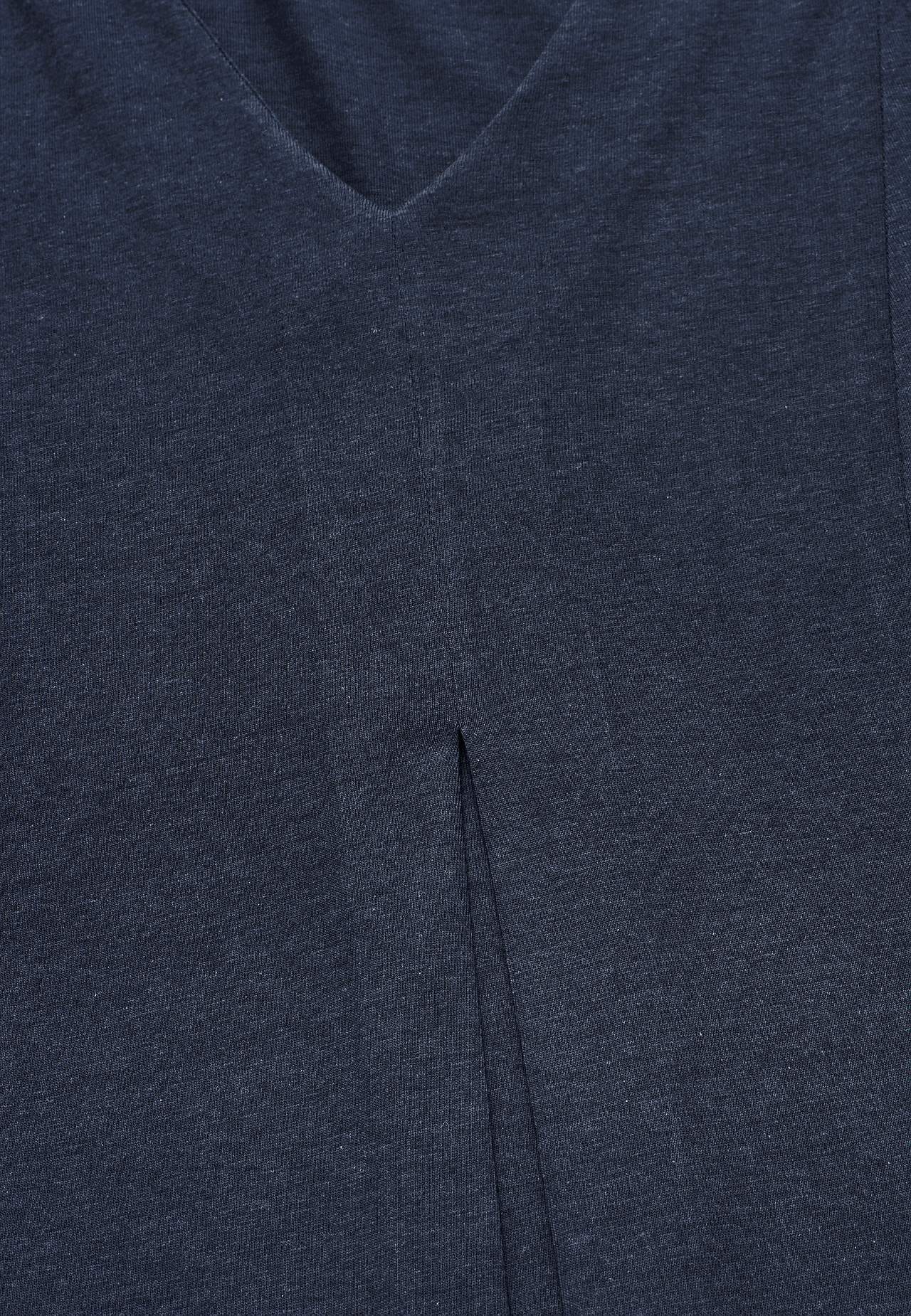 Jersey tuniq with crease detail