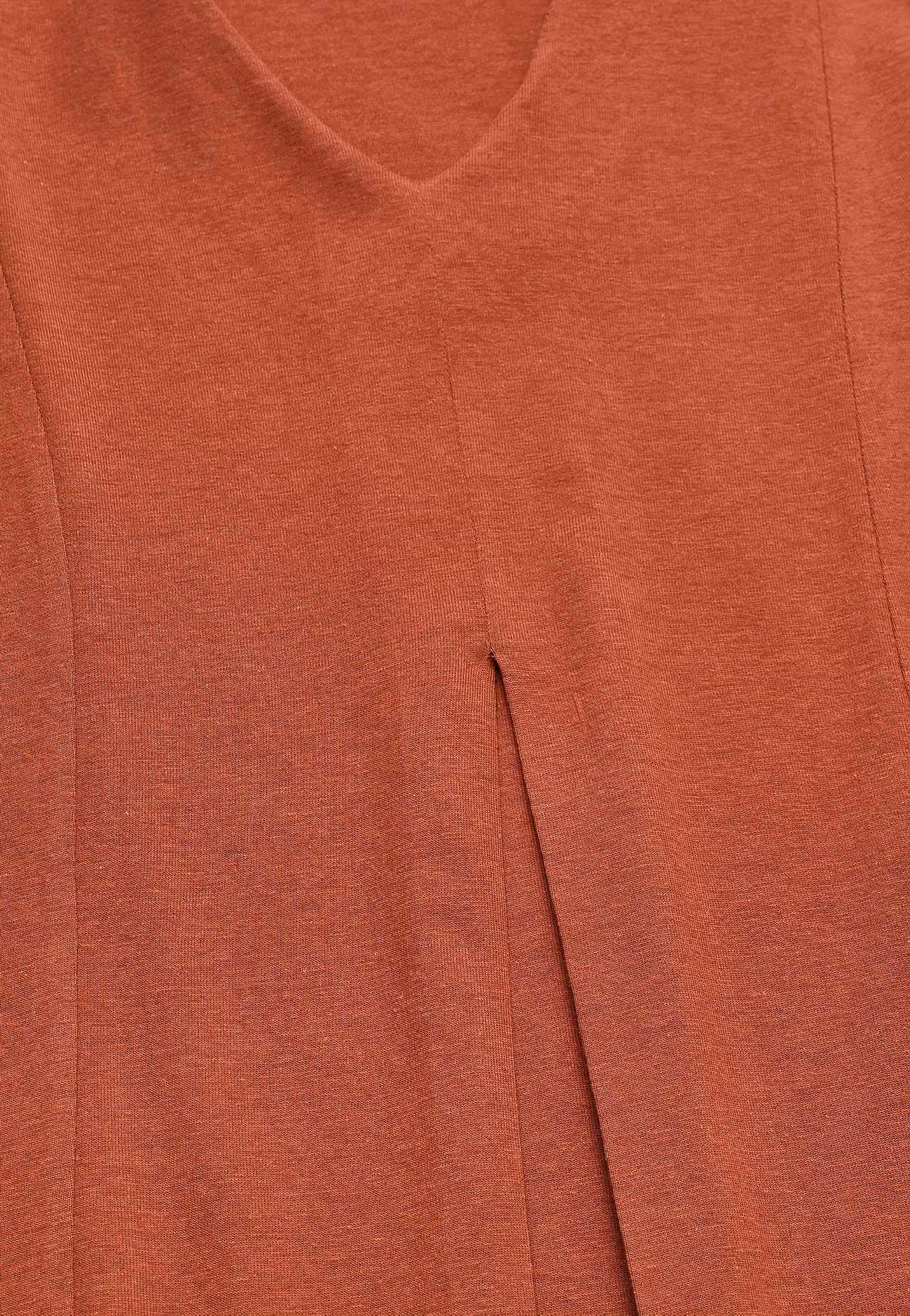 Jersey tuniq with crease detail