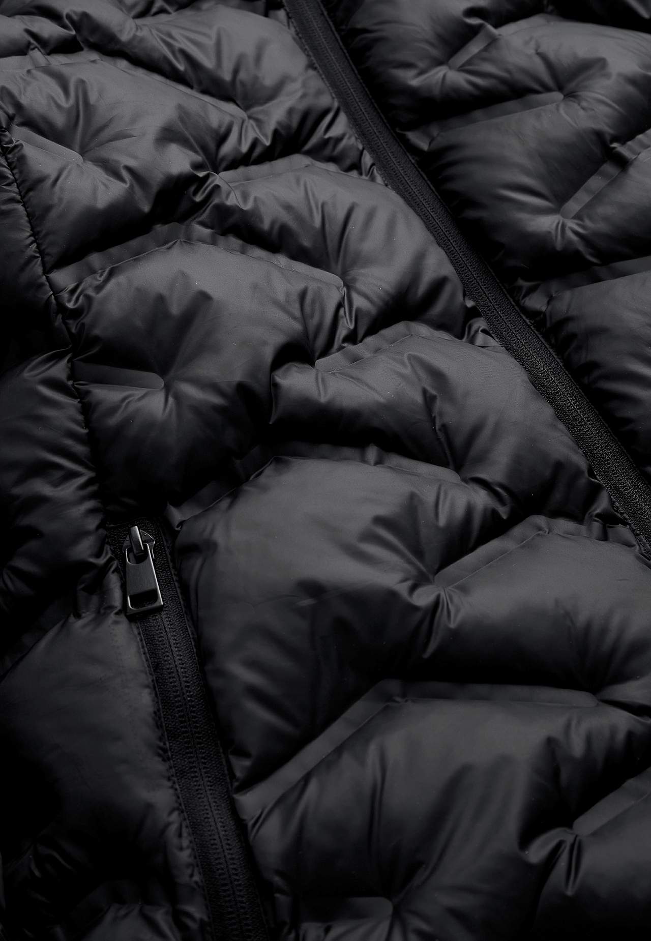 Jacket with down feel