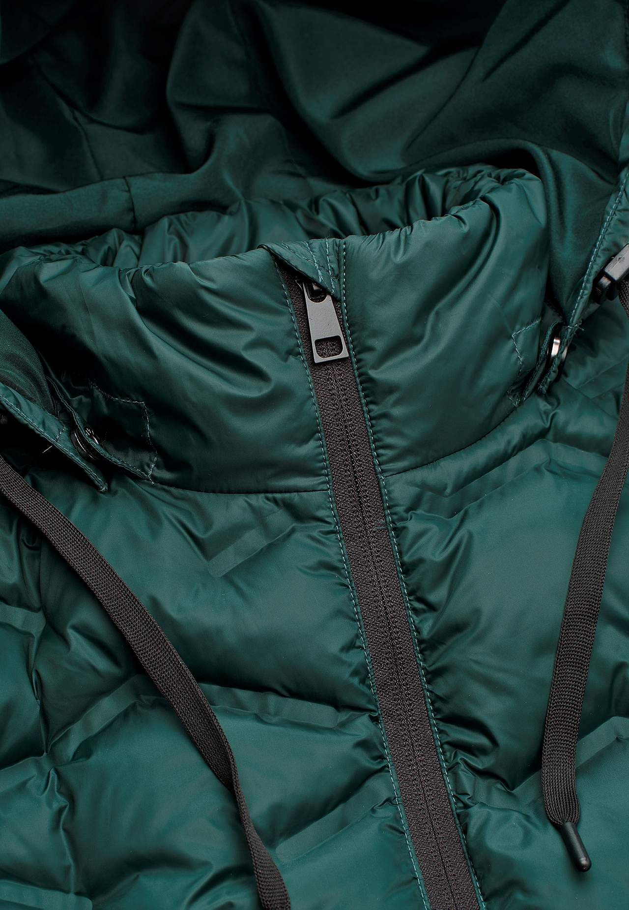 Jacket with down feel