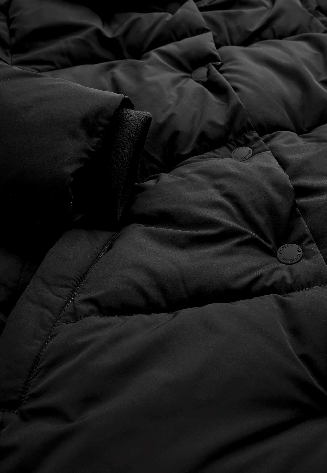 Long winter jacket