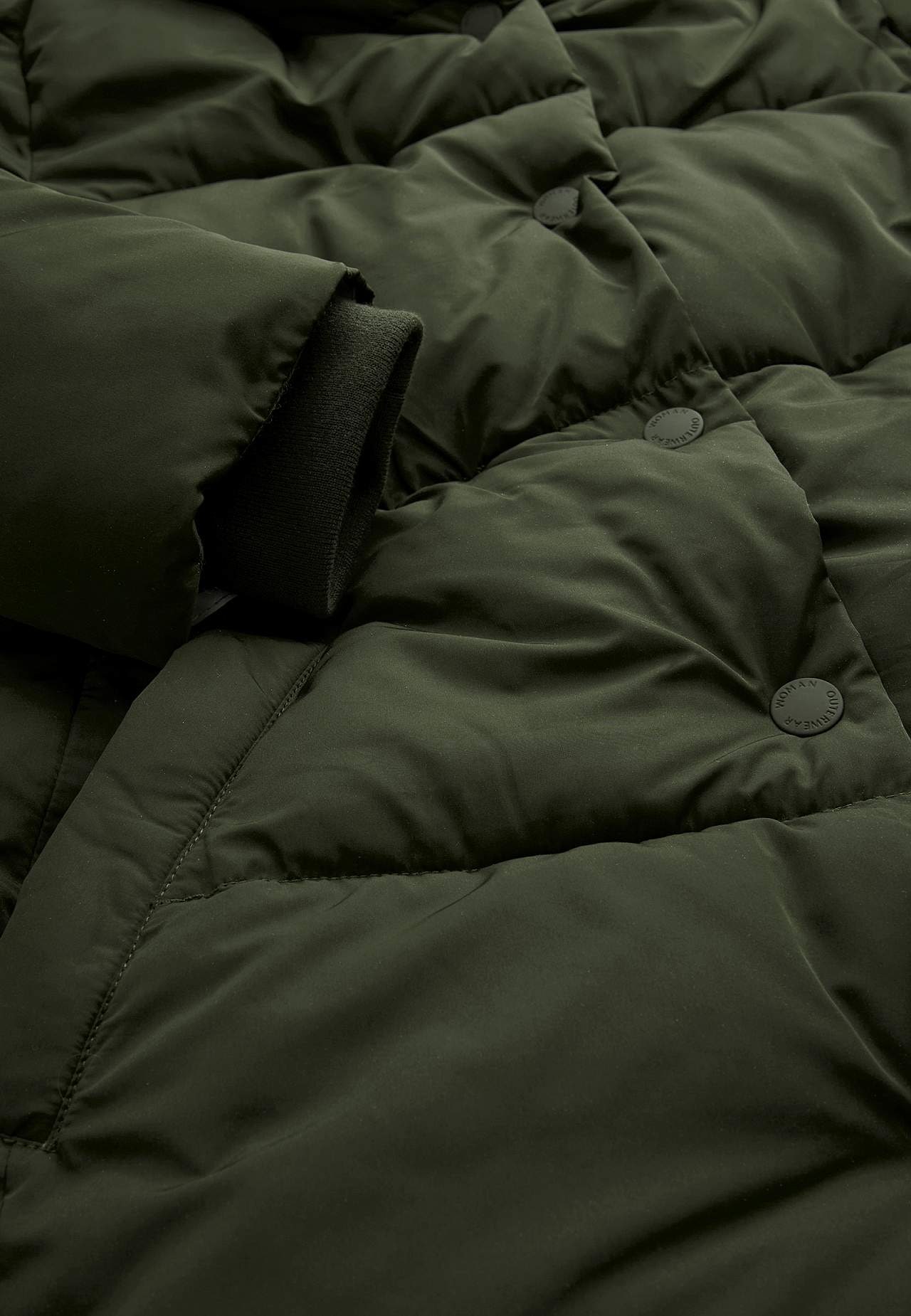 Long winter jacket