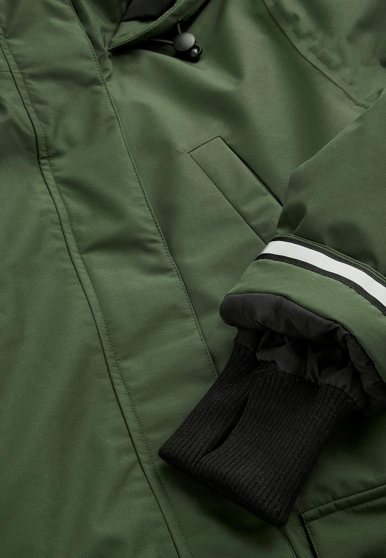 Functional, warm-lined, long parka