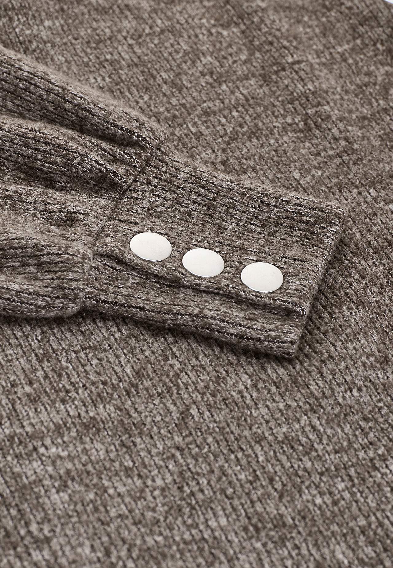 Super soft tunic with melange colours