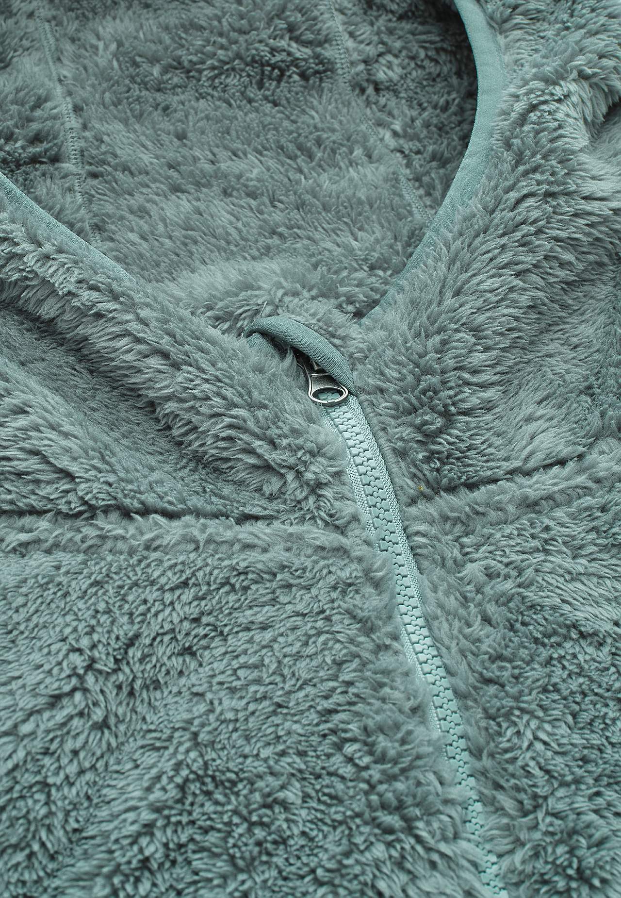 Cosy fleece jacket with hood