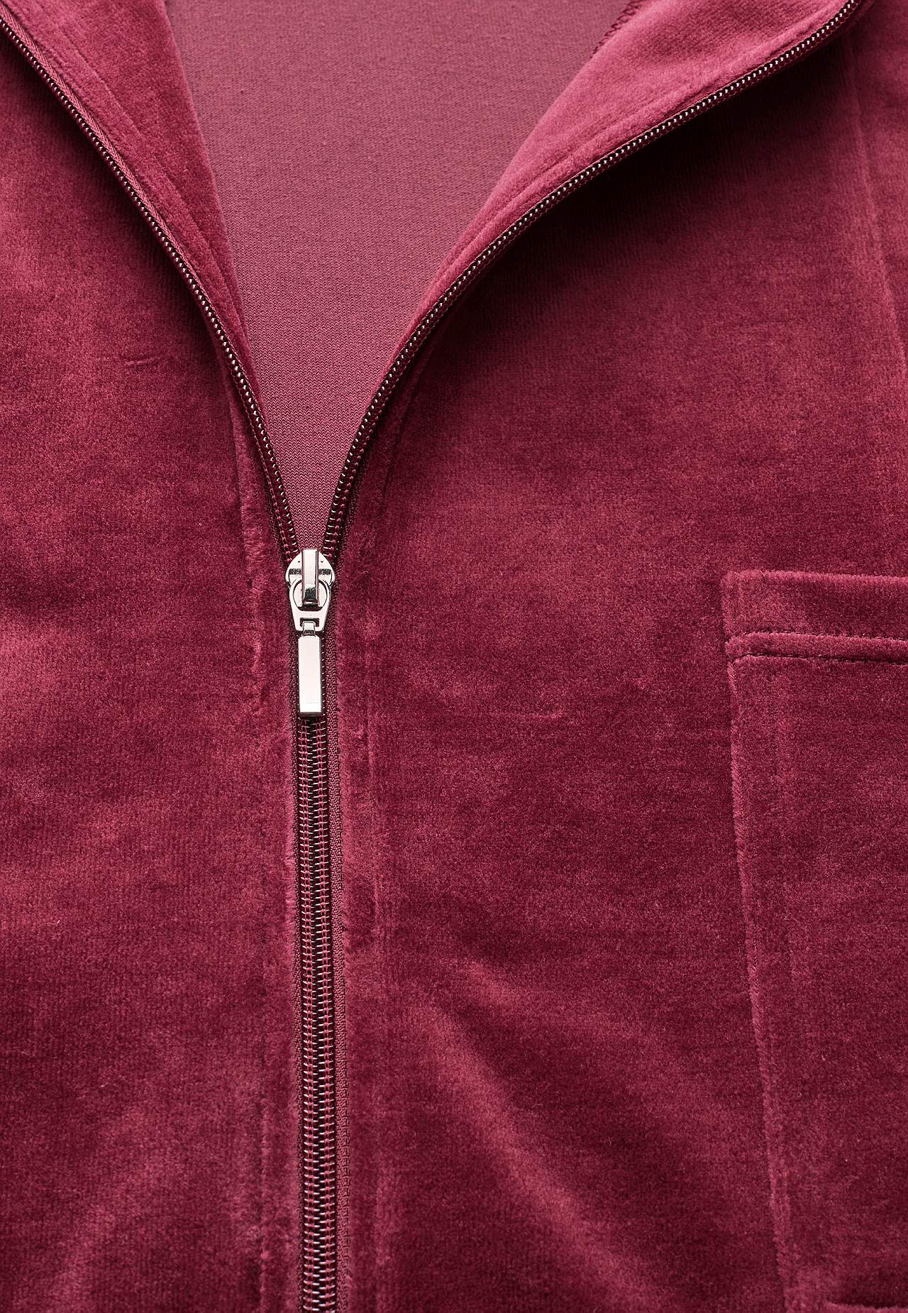 Velour, long robe