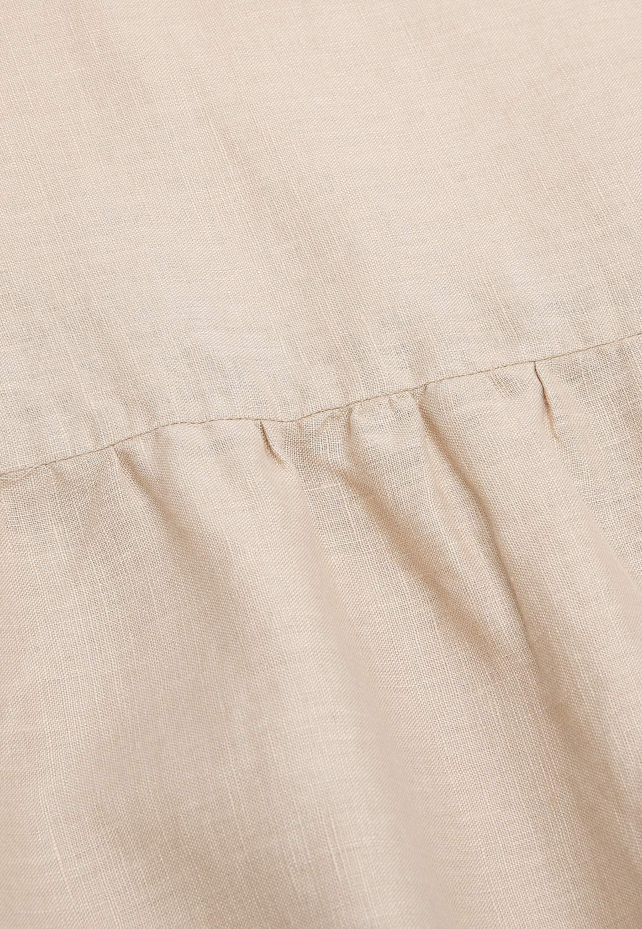 Linen Premium dress with short sleeve