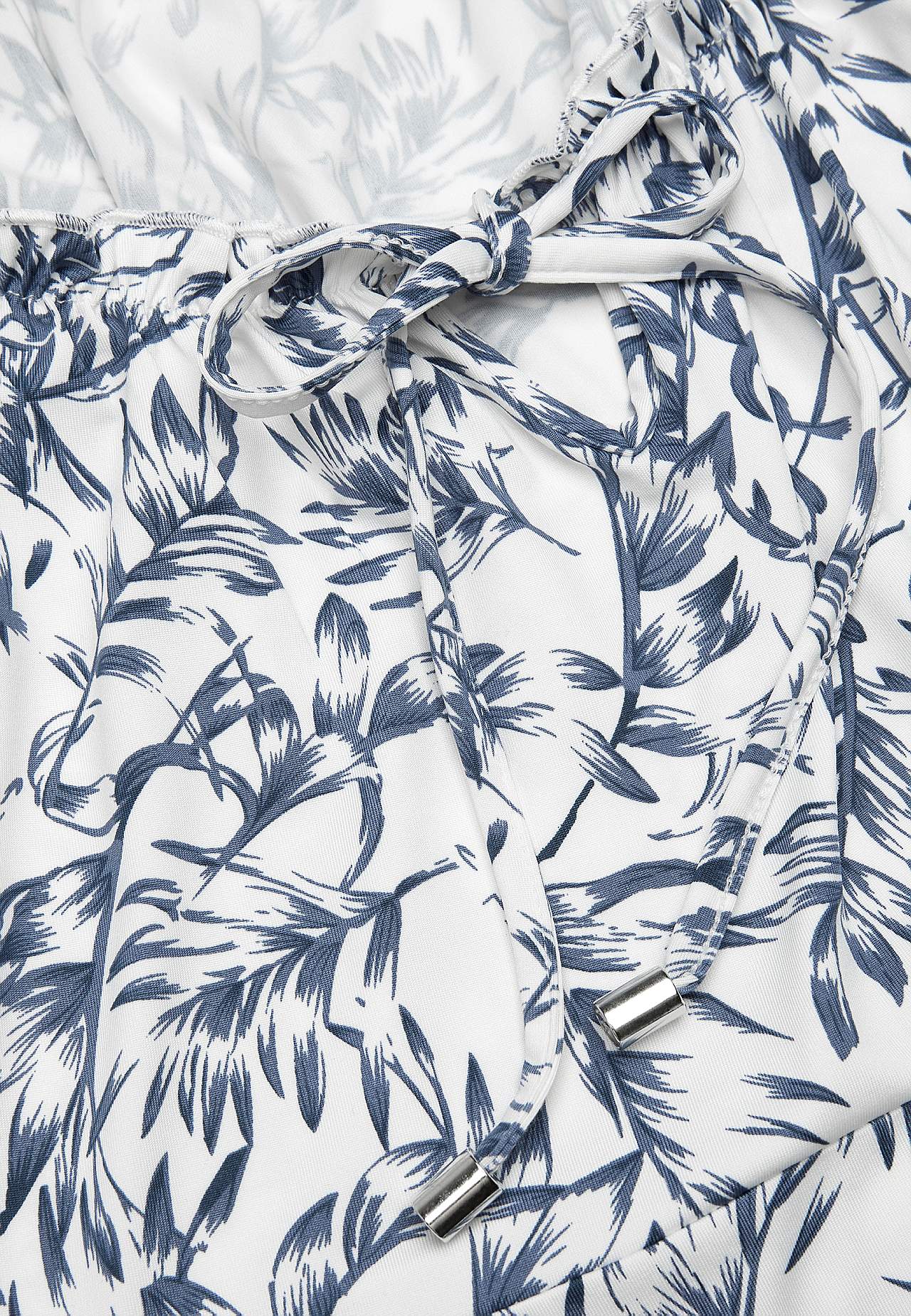 Patterned off-shoulder dress