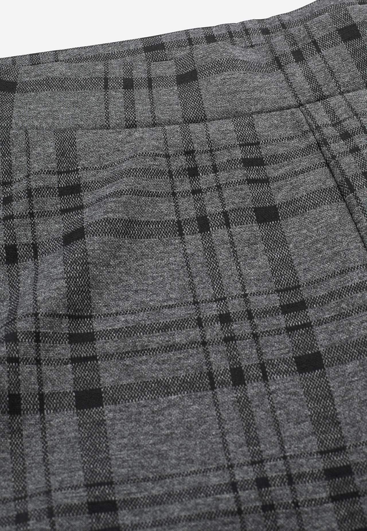 Checked leggings