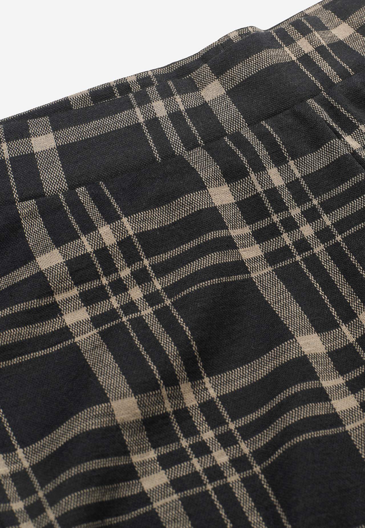 Checked leggings