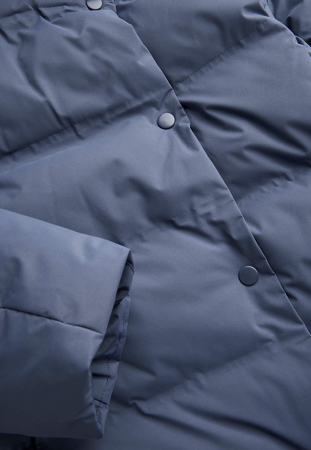 Jacket with down feel