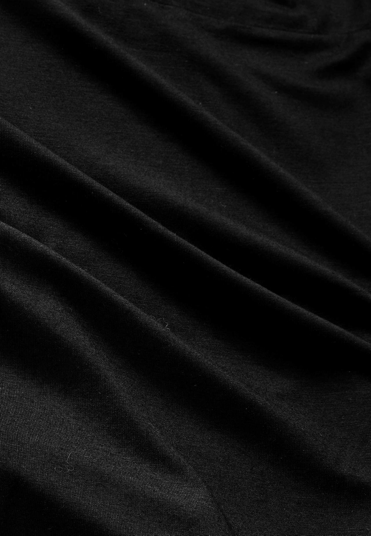 A-lined jersey skirt