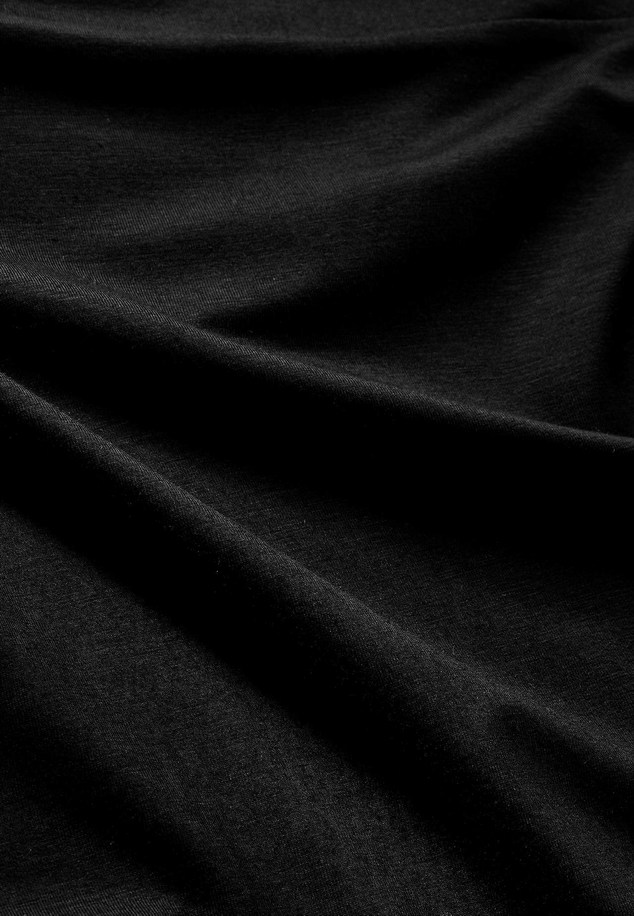Long, flared jersey skirt