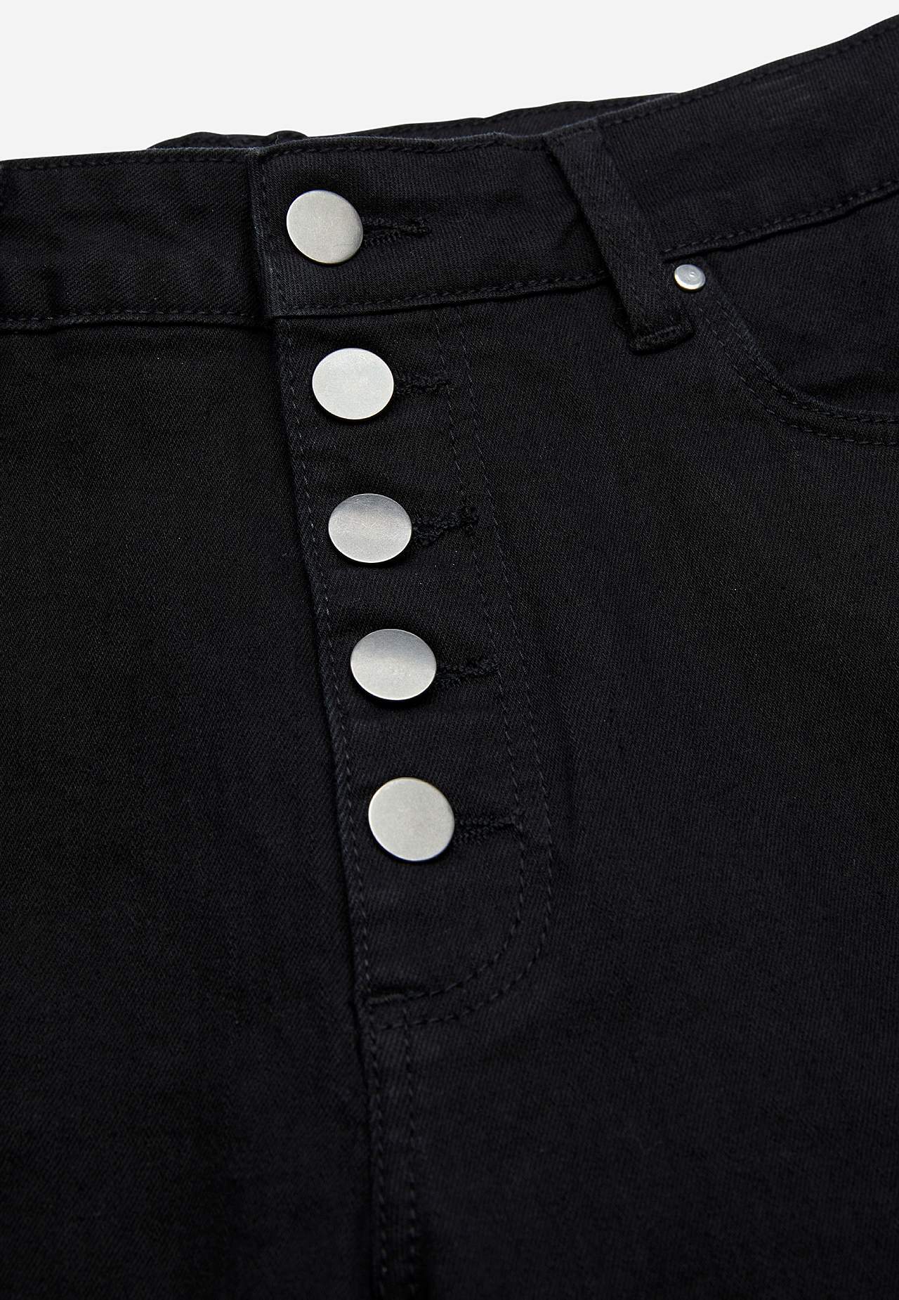 Stretch jeans with high waist