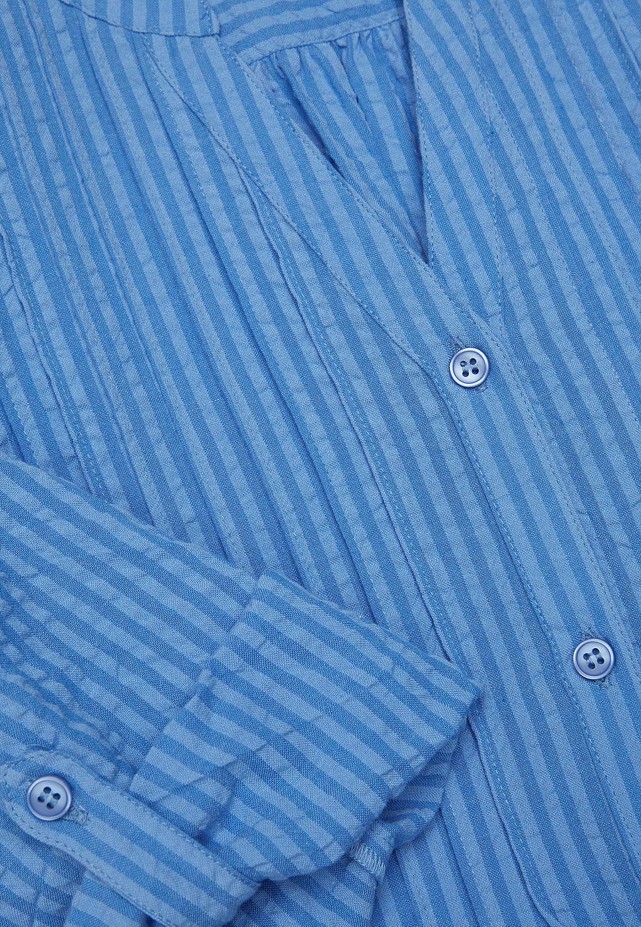 Tunic in seersucker
