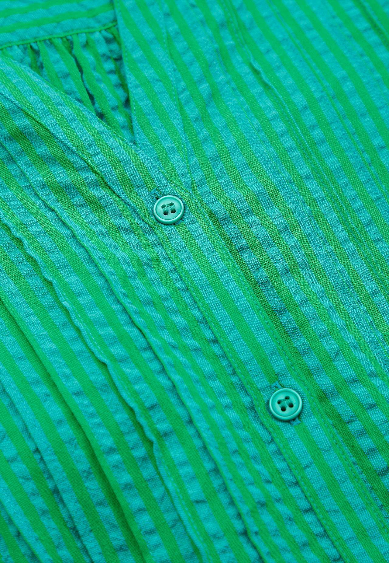 Tunic in seersucker