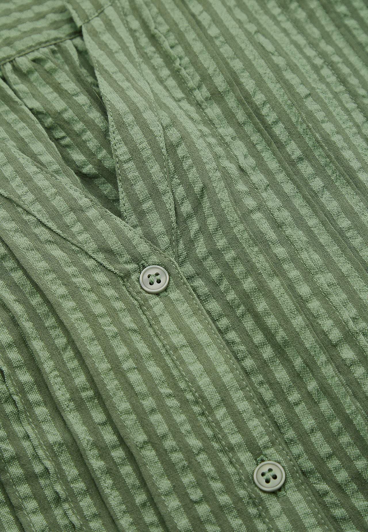 Tunic in seersucker