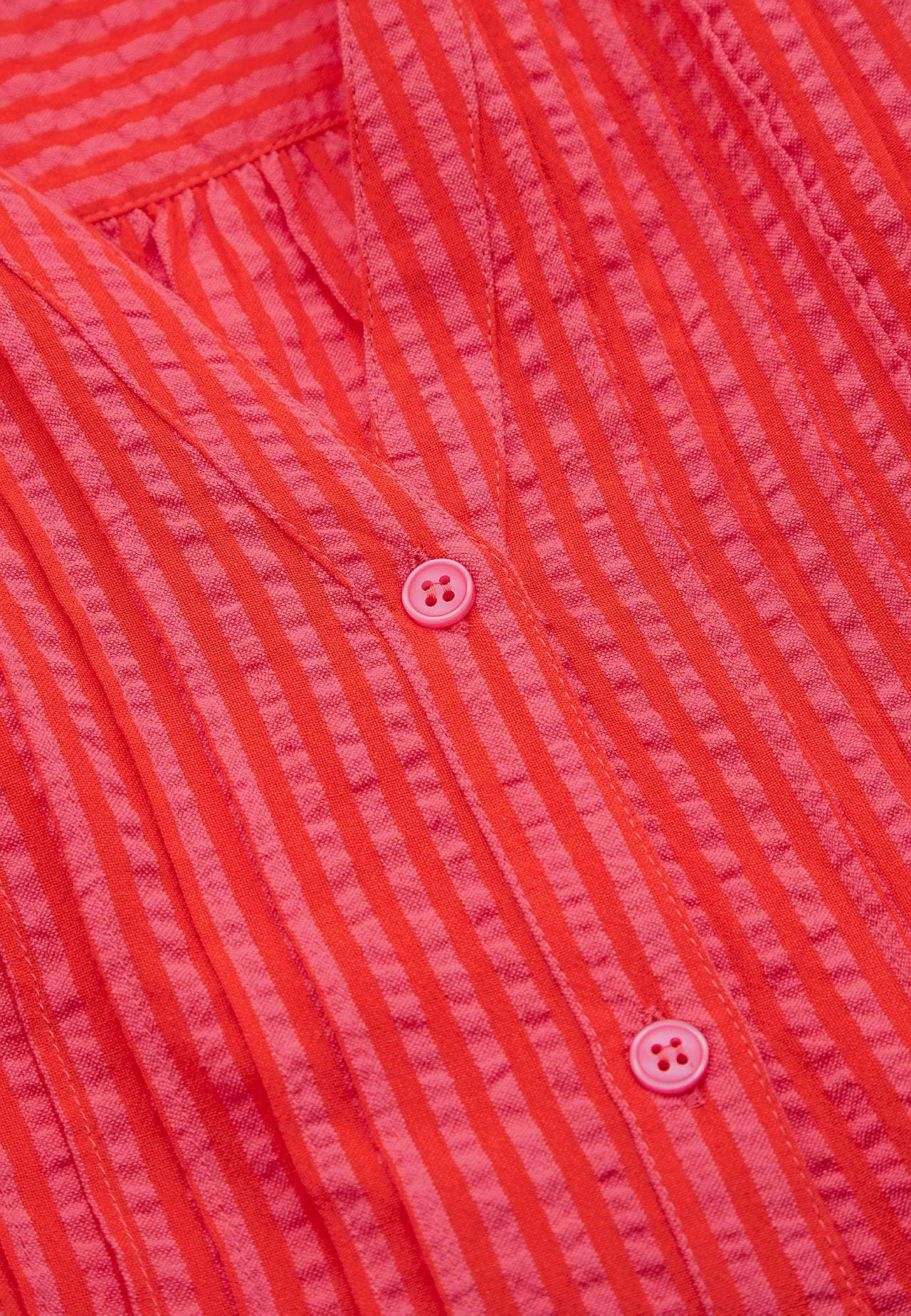 Tunic in seersucker