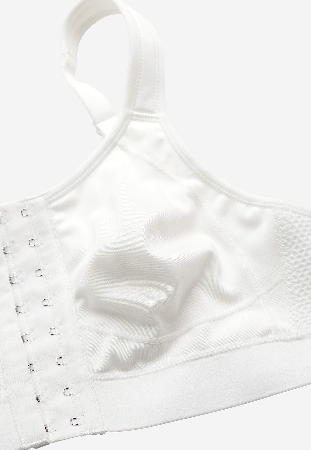 Front-closing sports bra with support Doris