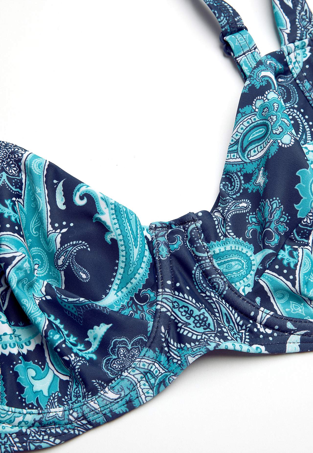 Bikini bra with paisley pattern Umeå
