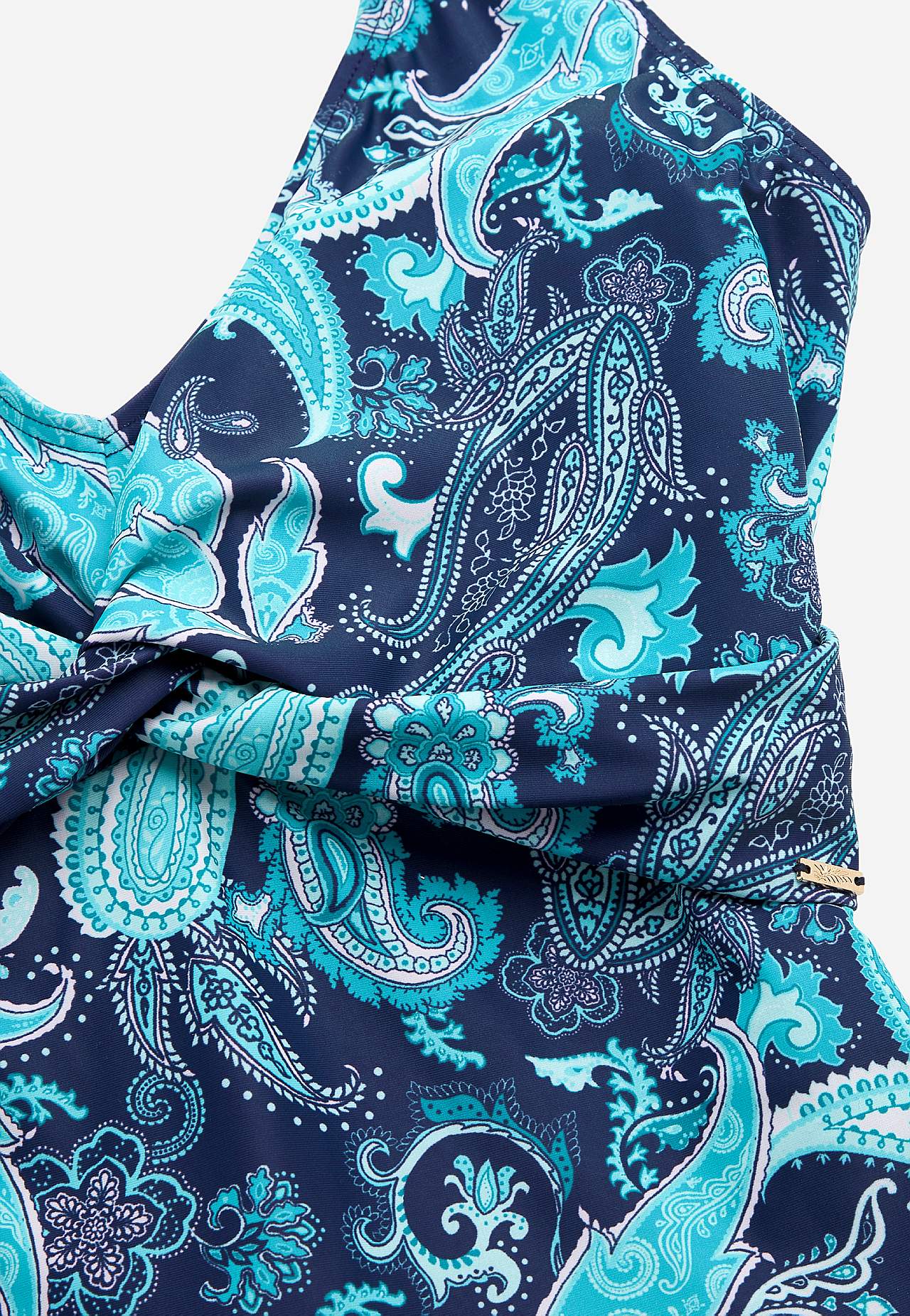 All-over patterned swimsuit dress