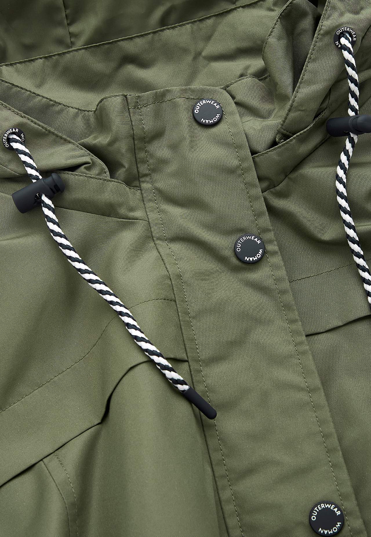 Windproof jacket with hood