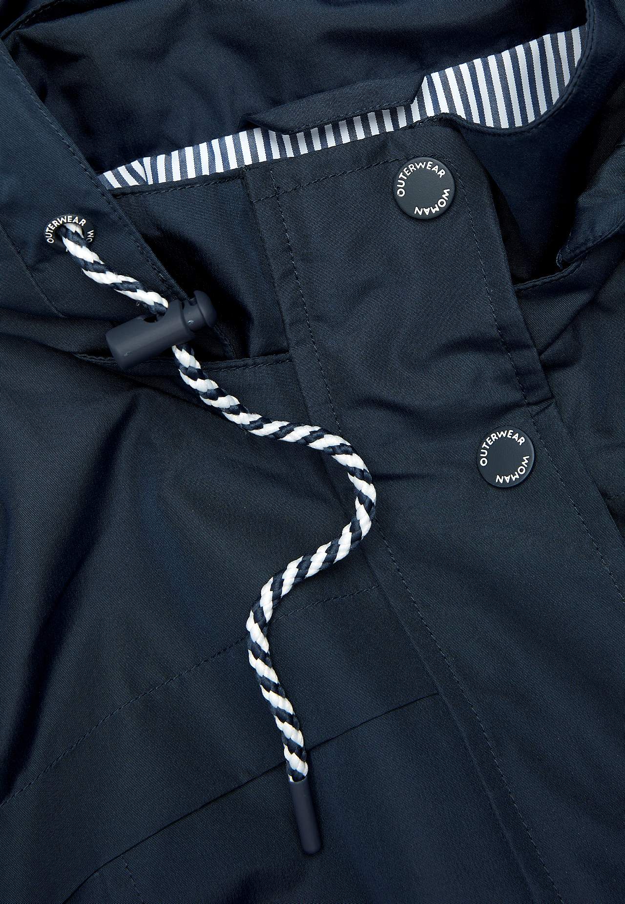 Windproof jacket with hood