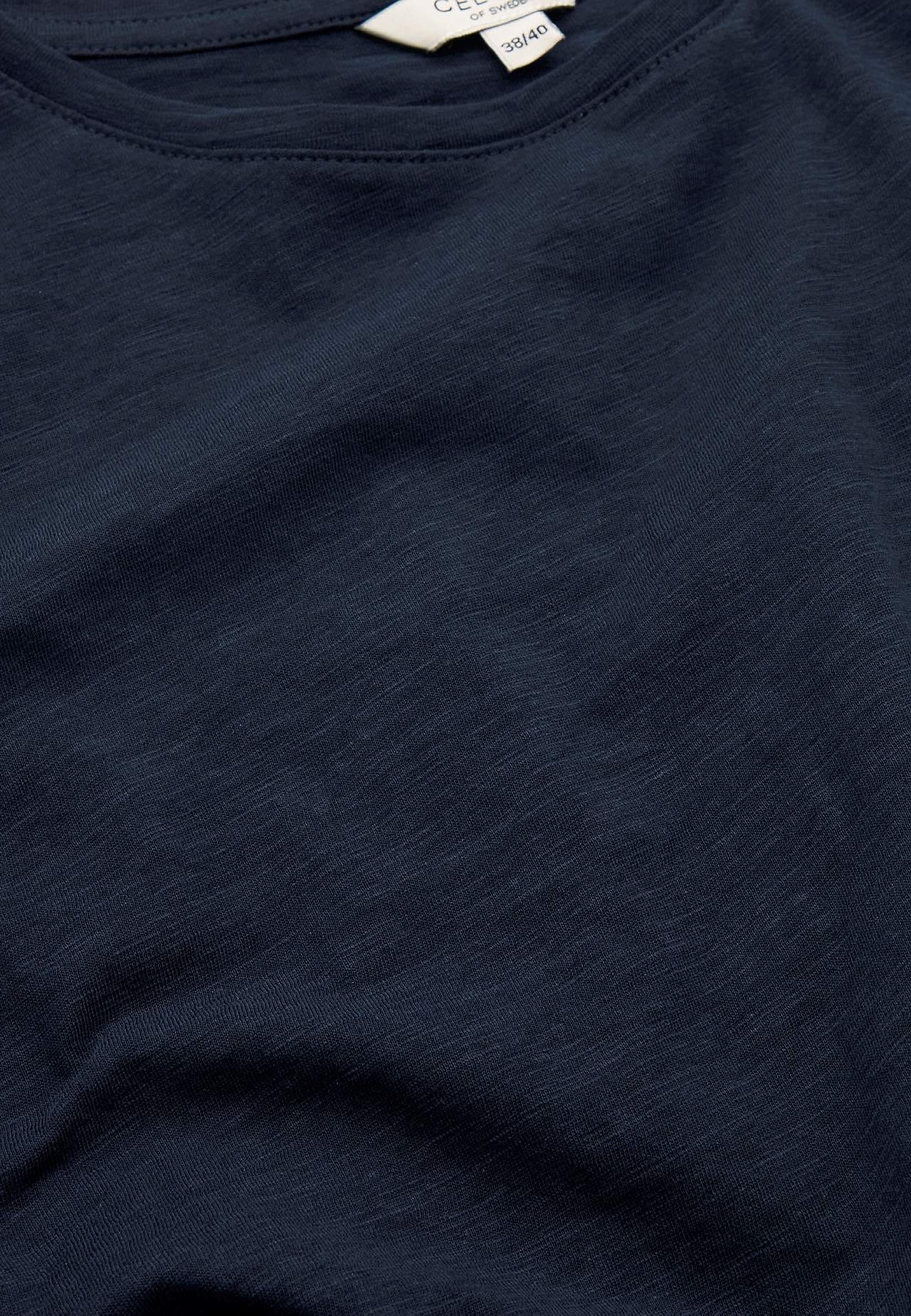 Jersey top with short sleeves