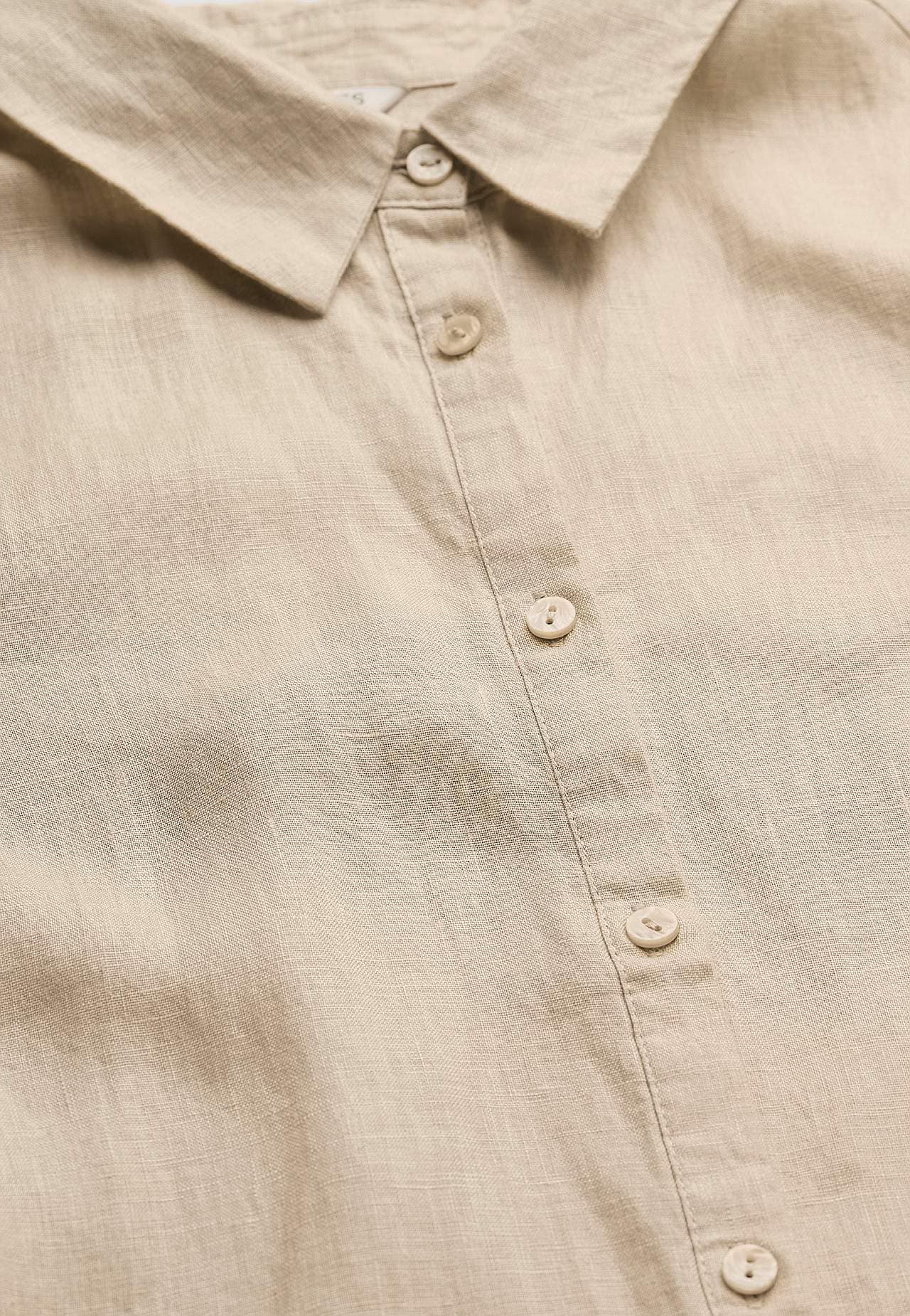 Shirt Premium dress in flax