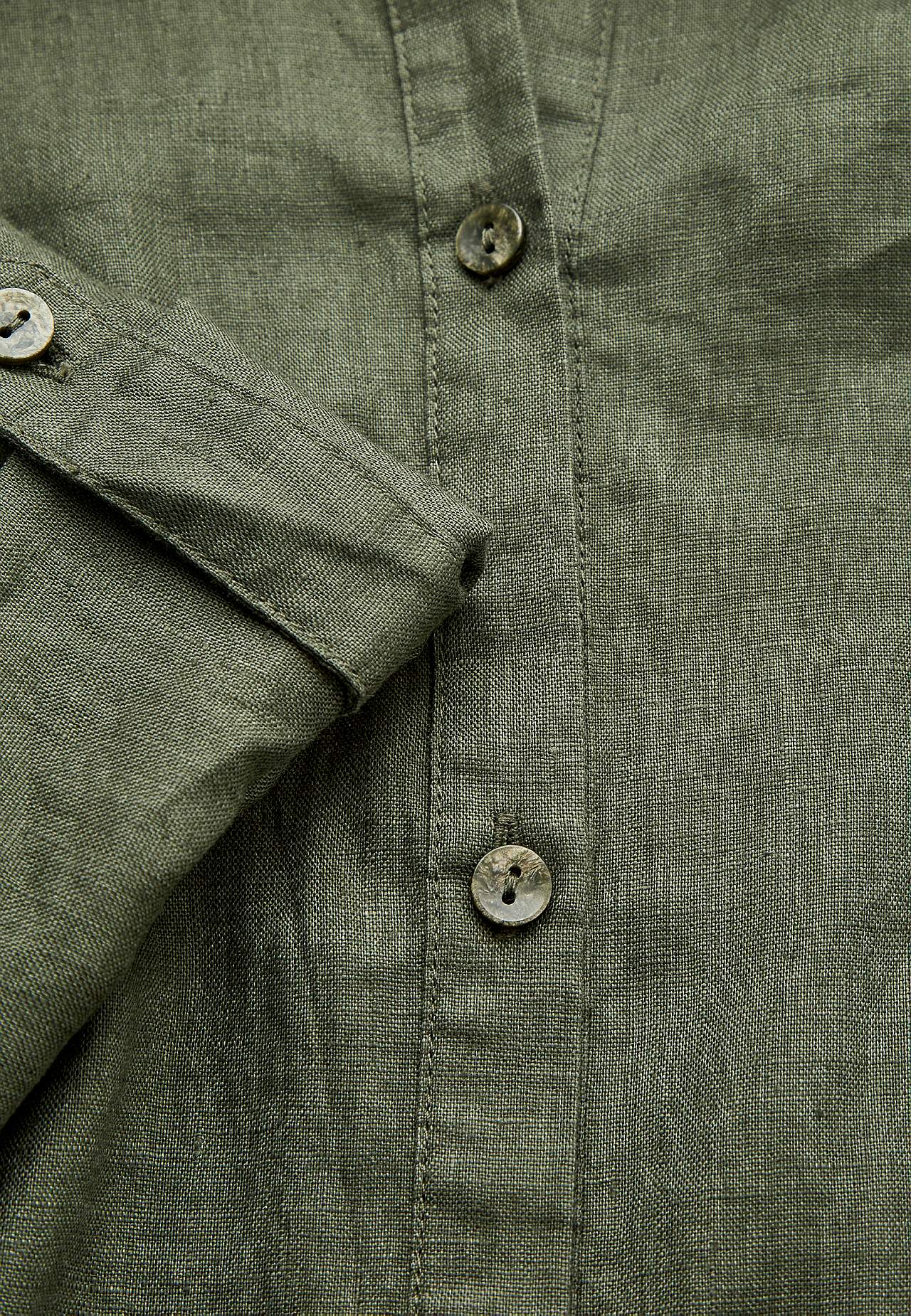 Shirt Premium dress in flax