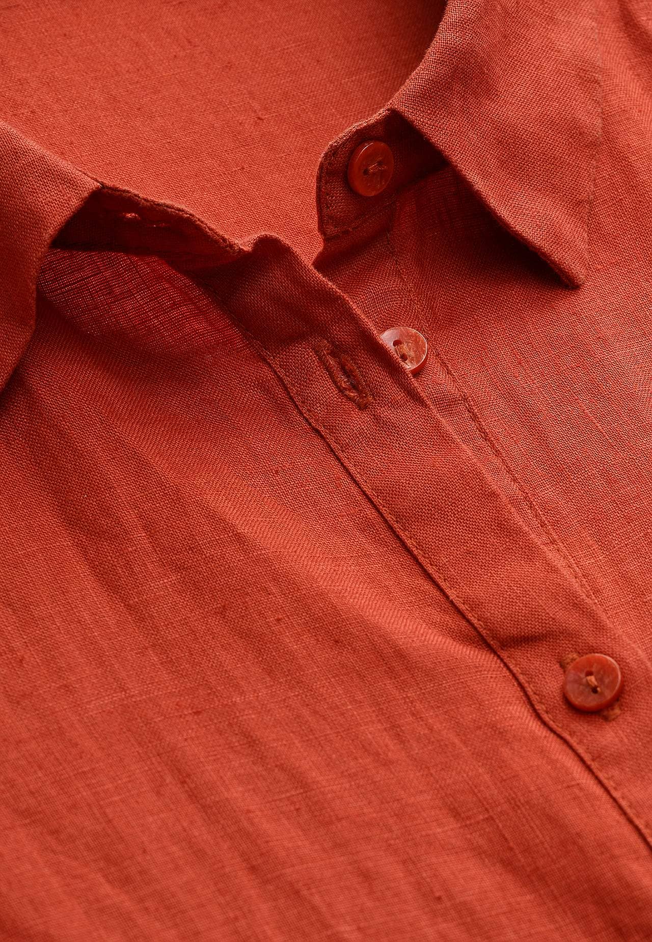 Shirt Premium dress in flax