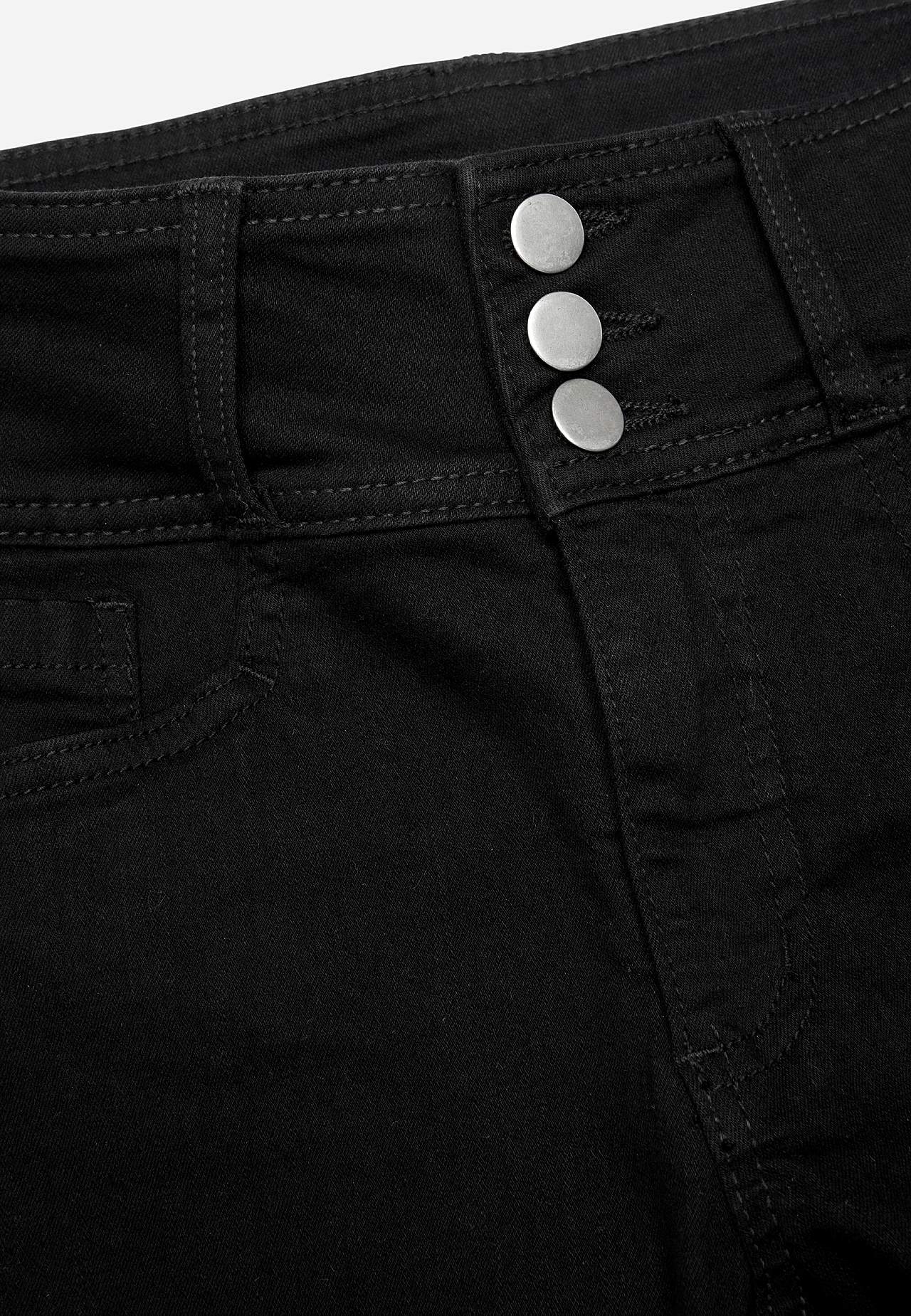 Boot cut jeans with high waist