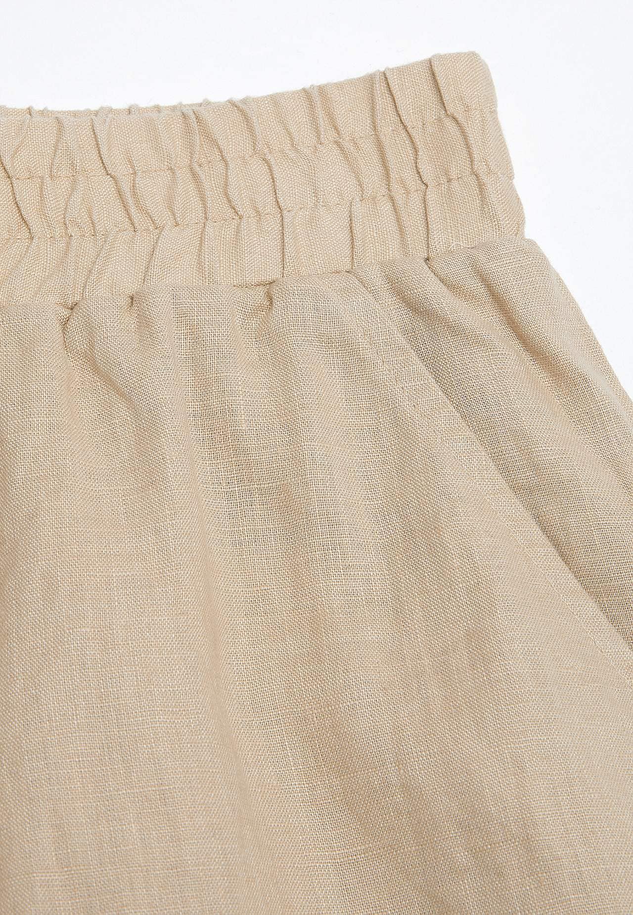 Linen Premium trousers with wide legs