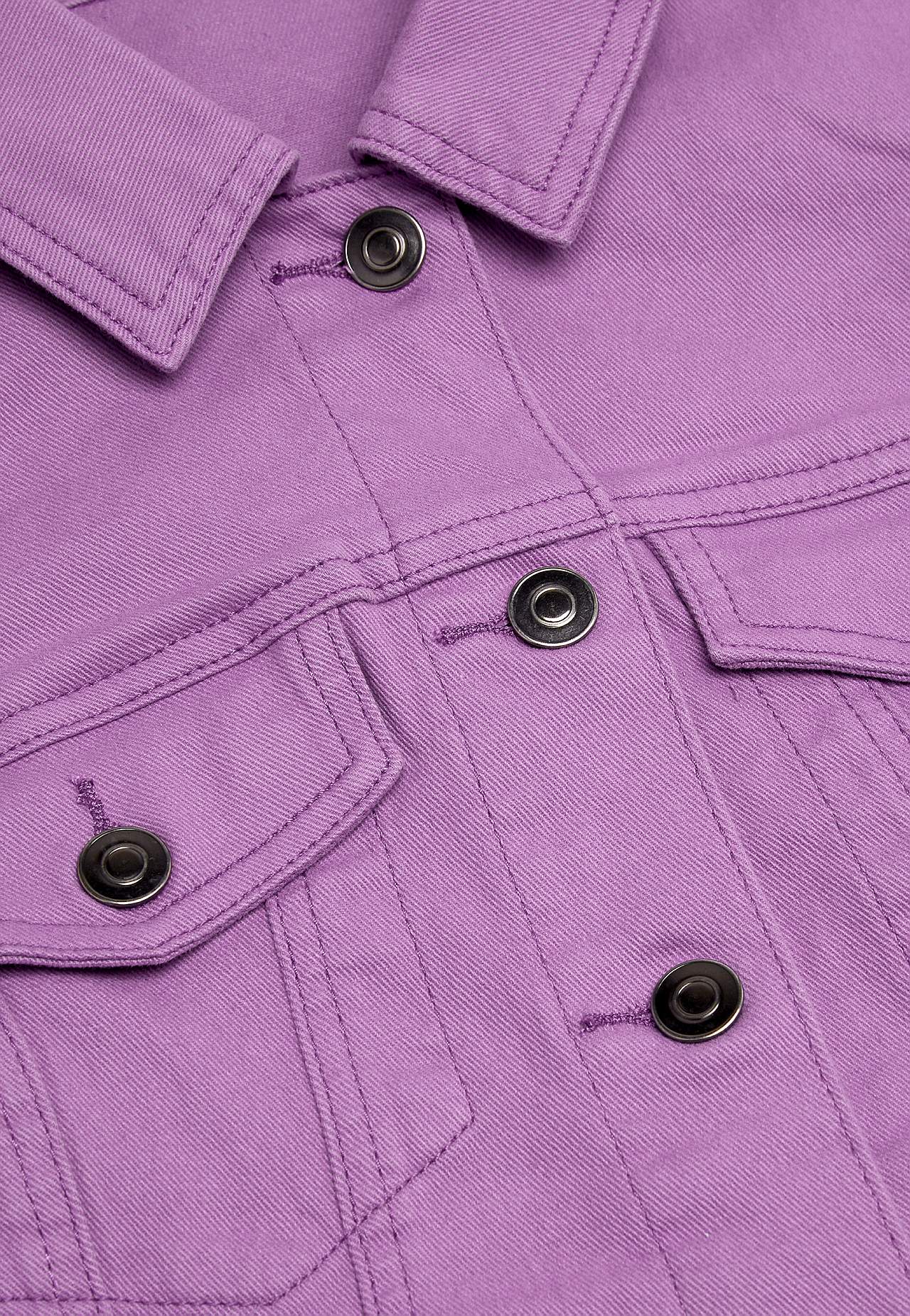 Denim jacket with stretch