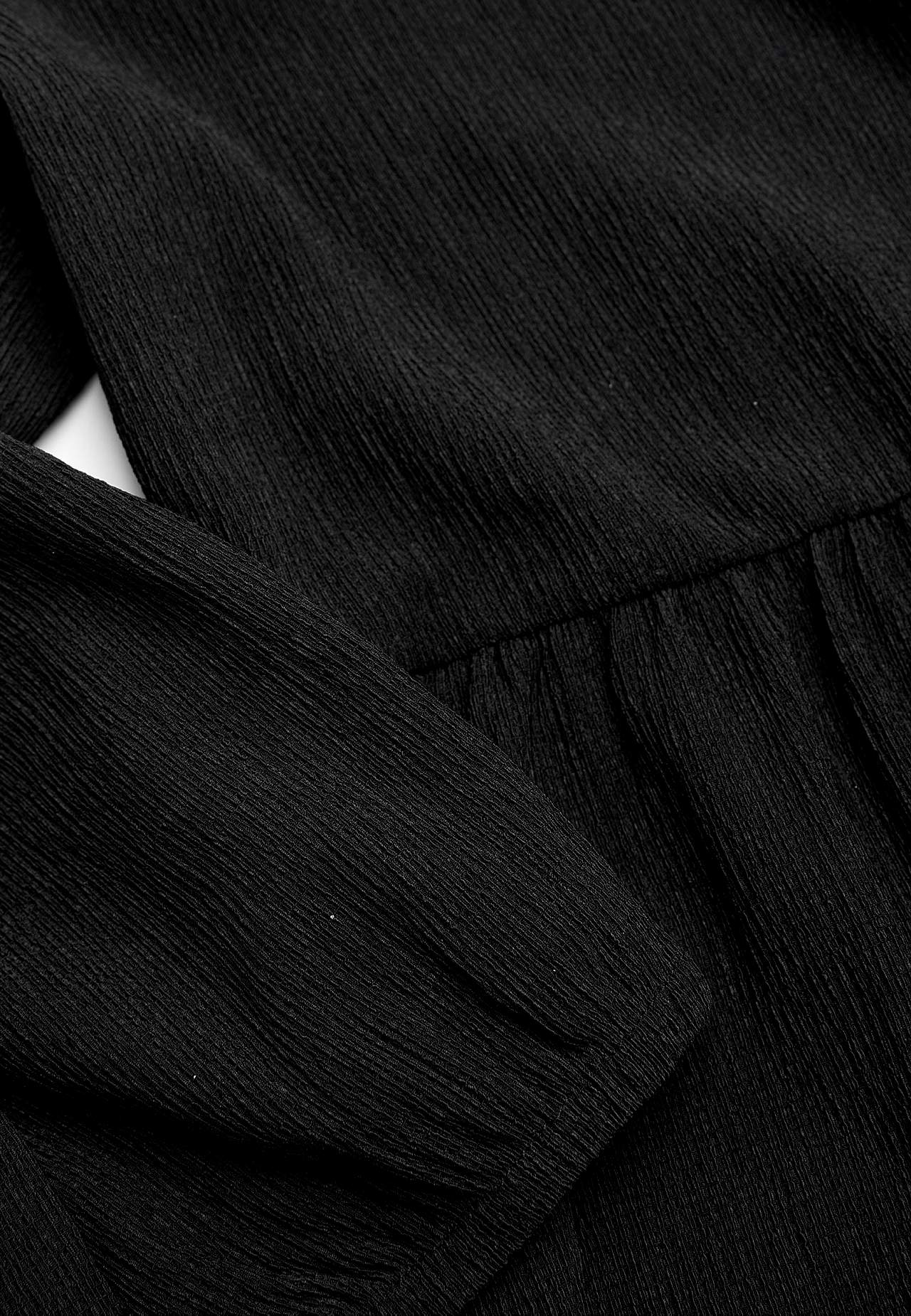 Jersey dress with structural pattern