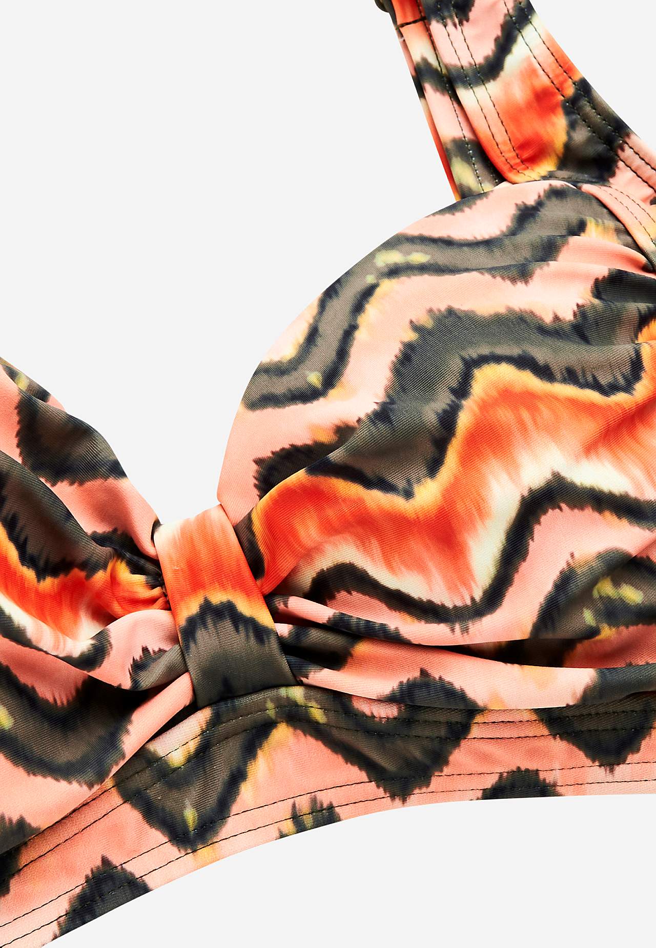 Patterned bikini bra Brighton
