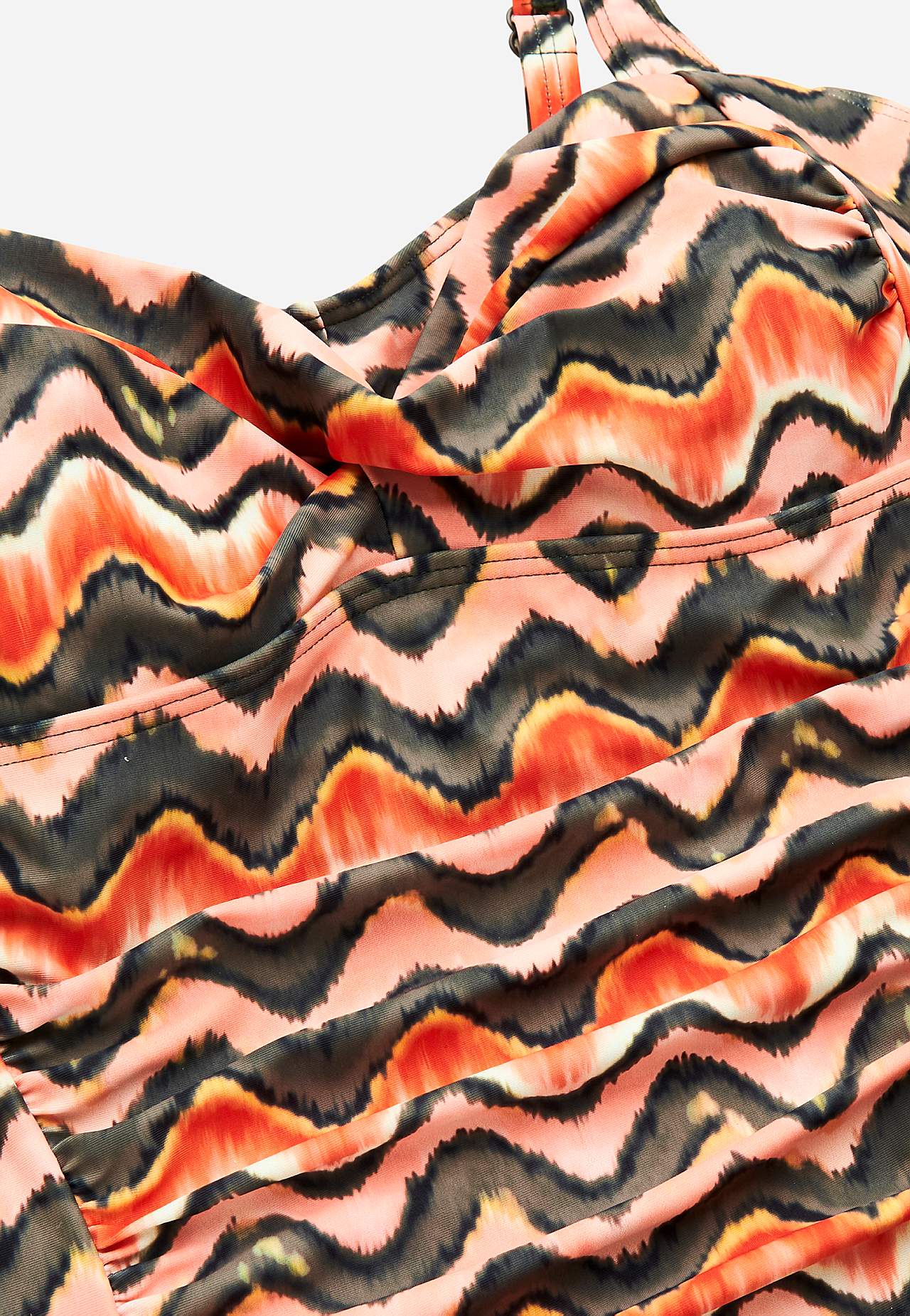 Patterned shaping swimsuit