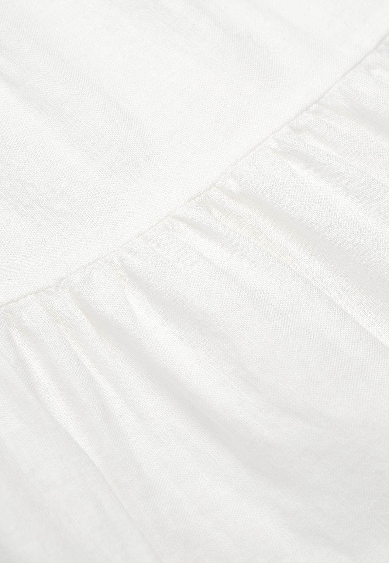 Frill skirt in linen mix Lisette