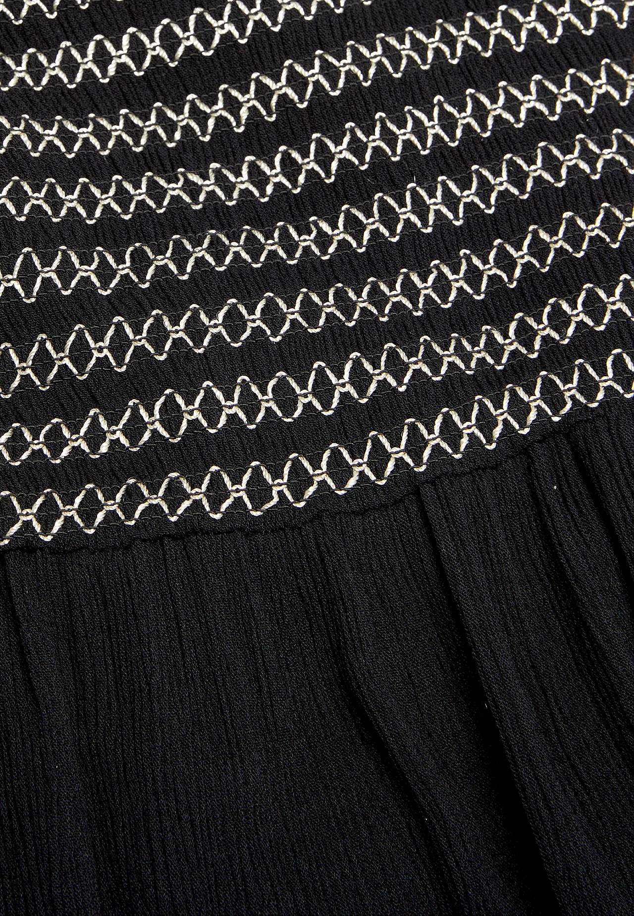 Dress with smocking