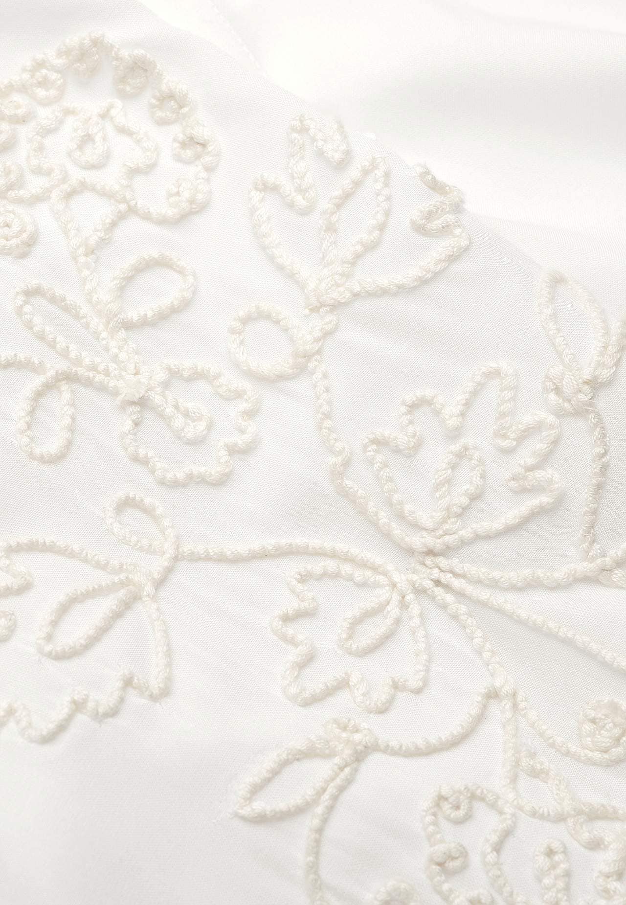 Blouse with embroidery